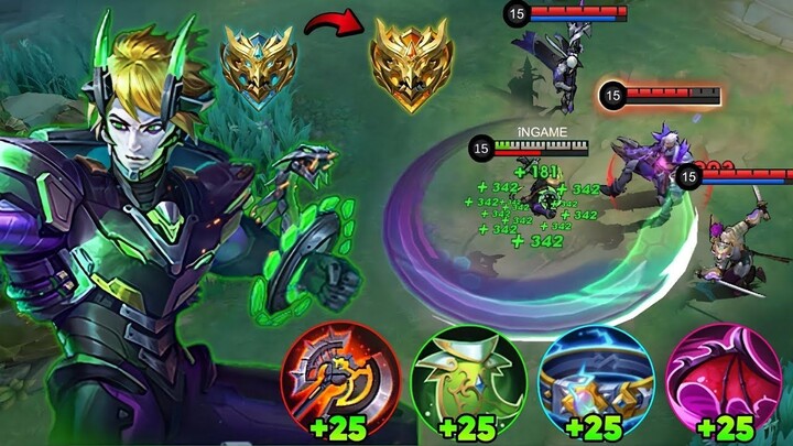 DYRROTH HYPER LIFESTEAL GUIDE TO RANK UP FAST IN 2024 100% AUTO WIN IN ANY LANE!