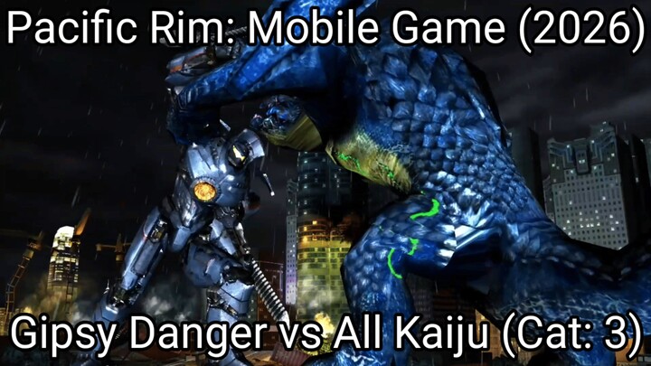 Pacific Rim: Mobile Game (Gipsy Danger vs All Kaiju Category 3) #BstationGamers #bestofbest