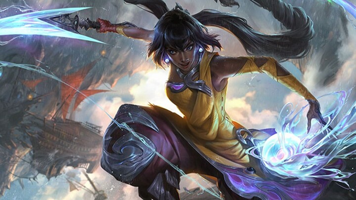 Lux: The opponent's Nami has over 6,000 games of champion mastery—pretty strong! Vincent: Not that i