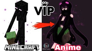 #97 Tik Tok Minecraft - Trào Lưu Biến Hình Anime Cực Chất Trong Minecraft