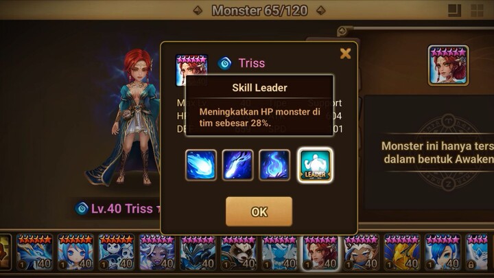 Skill Triss Element Water - Summonerwars