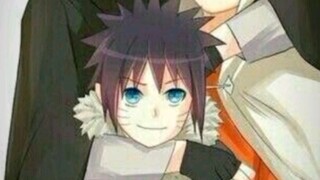 anaknya sasunaru cakep😳