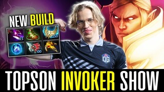 Topson INVOKER Show! - New META Build