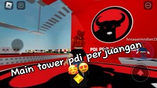 main tower pdi perjuangan di roblox🥰😘💅🏻, ayo dicoba 😍🤟🏻