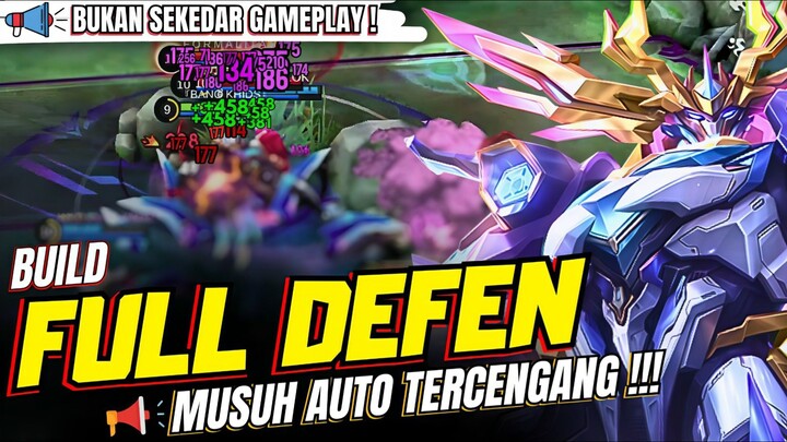 Build Belerick Full Defense: musuh auto tercengang !💪 (New best build)