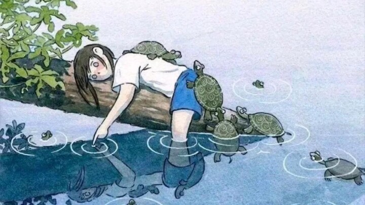 What a strange picture...