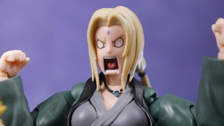 [The fastest sharing of large-scale unboxing] Bandai SHF Tsunade - Legendary Medical Ninja - Unboxin