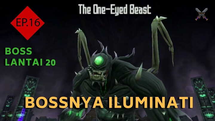 SAO IF Indonesia - Eps.16 gacha tahun baru n' boss lantai trakhir iluminati?(20 Boss FLoor Gameplay)