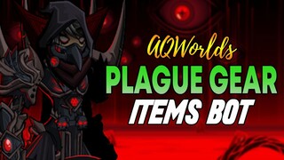 AQW - PLAGUE GEAR shop items bot - BLOODBORNE PLAGUE KNIGHT & HAZMAT SUIT bot | Grimoire 3.8+ PRO