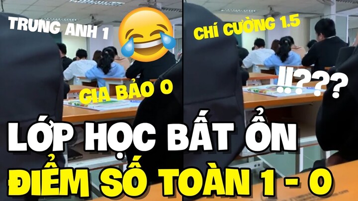 Lớp học độc lạ với số điểm cao chót vót từ dưới đếm lên | TIN GIẢI TRÍ