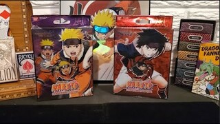 Naruto CCG Set 11, Approaching Wind Naruto and Sasuke Theme Decks Unboxing!
