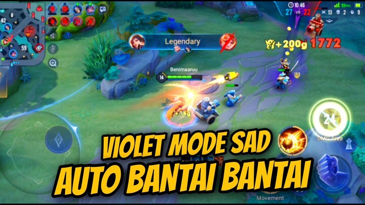 Violet Mode Sad Auto Bantai Bantai Musuh