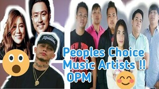 Most popular Pinoy Singers TODAY! | Opm Artists