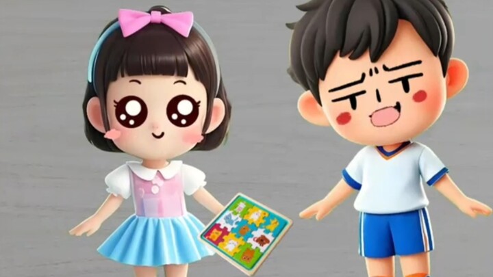 Brother doesn't play with sister