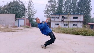 Old man taught himself break dancing