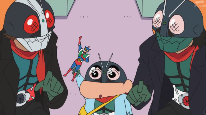 Crayon Shin-chan Japanese: New Kamen Rider