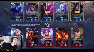 Anh Bạch múa Lorion cùng top 1 Thách đấu Thái Lan, cân team siêu đỉnh