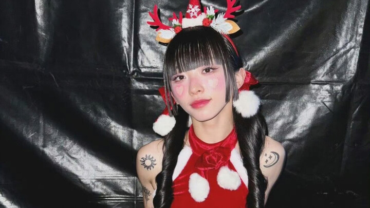 【街头女战士2 】Redy Shin｜穿圣诞裙子跳standing next to you第一人