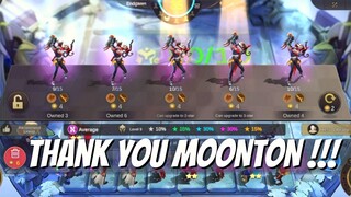 Thank You MOONTON for 3 Star Claude 🌟🌟🌟