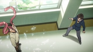 The hero's right hand grew Parasyte -the maxim-, and he encountered a more powerful Parasyte -the ma