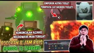 BOCORAN TERBARU & JAM RILIS EPISODE 73 SKIBIDI TOILET! KEMUNCULAN ALIANSI BARU MICROWAVE MAN TERKUAT