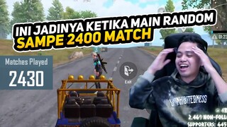 ORANG INI JADI GILA SETELAH MAIN PUBGM SAMPE 2400 MATCH DALAM 1 SEASON