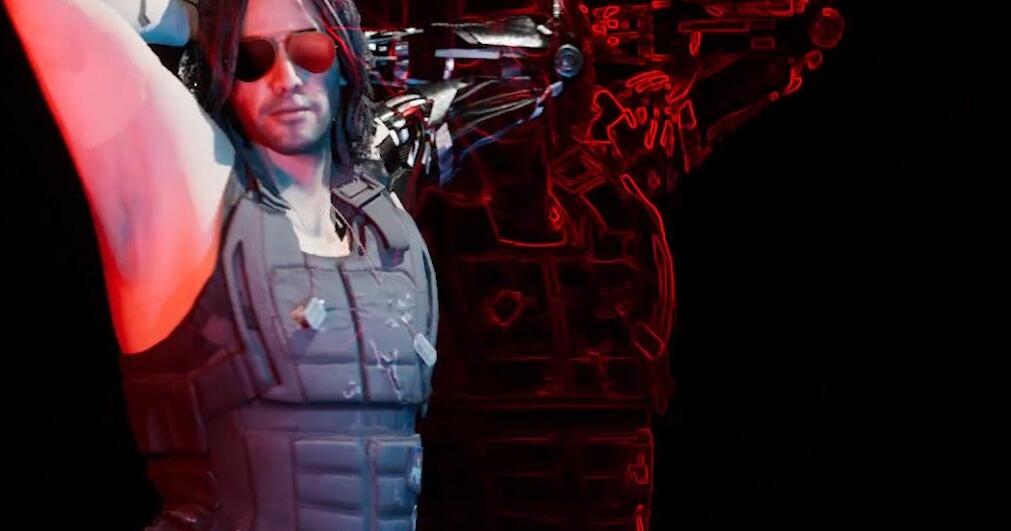 Cyberpunk 2077 черный заслон