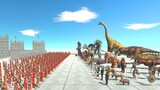 100x Romanus Protecting Castle - Animal Revolt Battle Simulator