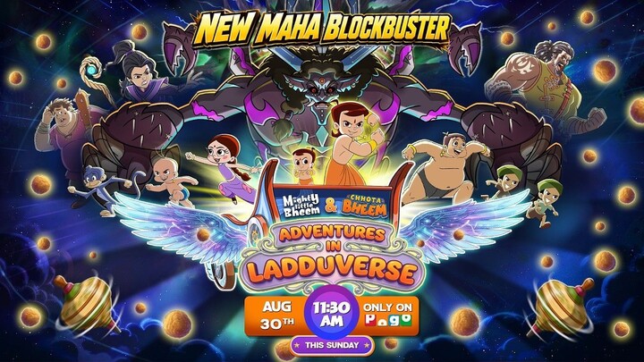 π¬π¦ΈββοΈ Chhota Bheem hindi & Mighty Little Bheem: Adventure in Ladduverse π¦ΈββοΈπ¬