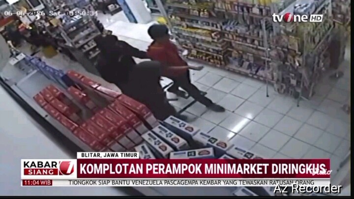 Komplotan Minimarket Perampok Diringkus - KABAR SIANG TvOne