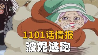 【阿旺】海贼王1101话情报！波妮逃跑！