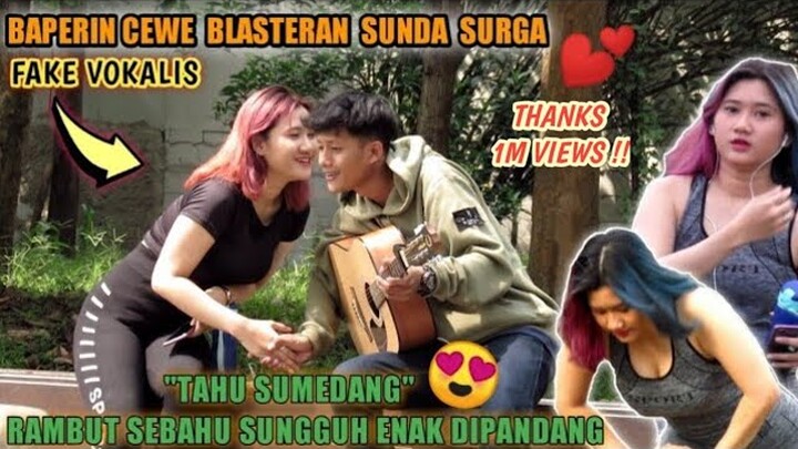 F4KE VOKALIS ! PRANK NYANYI FALS + GOMBAL MAUT BIKIN BAPER CEWE SUPER M*NTOK 😍
