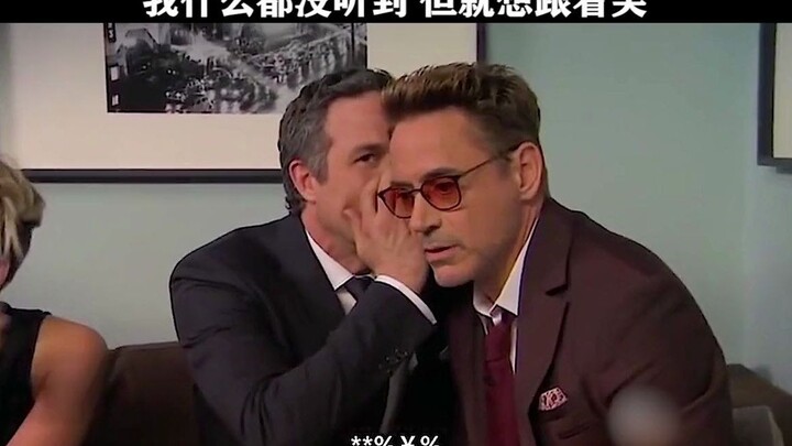 Avengers Telephone Game—Can't understand it, but I just can't stop laughing hahahahaha