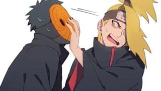 "Deidara-senpai là một tiền bối nghiêm khắc, nhưng anh ấy cũng là một tiền bối tốt."