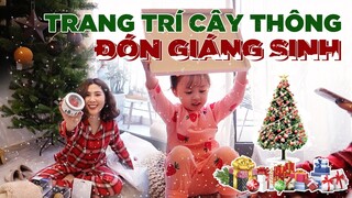 VlogMas#01 | Đầu tư cây thông mới , Trang Trí Đón Giáng Sinh cùng nhà Cam Vlog 158