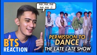 BTS: Permission to Dance REACTION [ The Late Late Show with James Corden ]