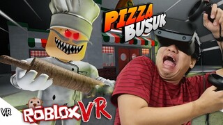 JANGAN MAU MAKAN PIZZA BUATAN OM GIGI RUNCINGS INI!! Roblox VR Pizzeria [SUB INDO] ~VR Lebih Serem!!