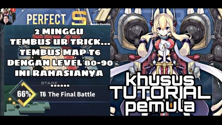 Tutorial  AZUR LANE  MAP T6  EASY  &RETROFIT UR .cuma level 80 tembus  MAP T6 ??LIHAT DISINI