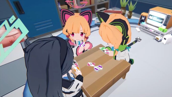 【Bleu Archive】Permainan Kartu (Penulis: Aylwin)