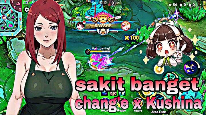 CHANG'E X KHUSINA UZUMAKI !! KECE BANGET 🥵