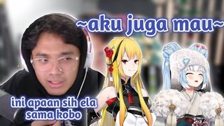 reaksi bang al liat kaela dan kobo niruin zeta