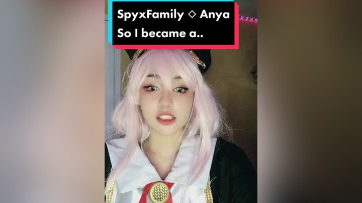 My momma told me...spyxfamily anyaforger anya anyacosplay anyaforgercosplay spyxfamilycosplay cosplay anime fyp foryoupage minnvannadice