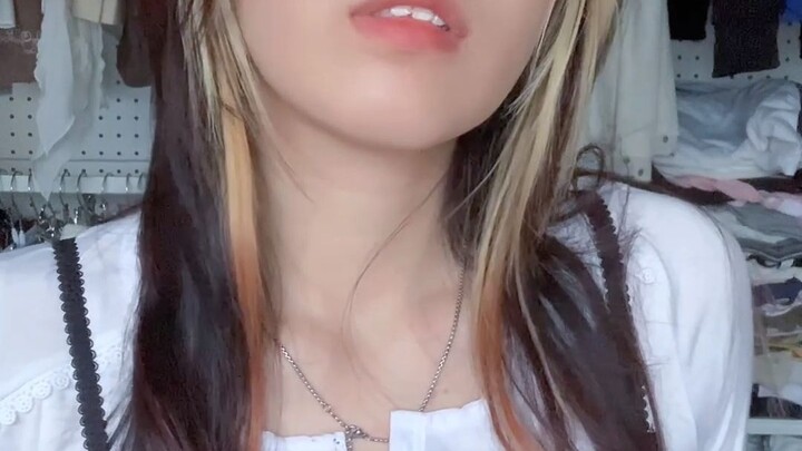 Just trying on a few bras