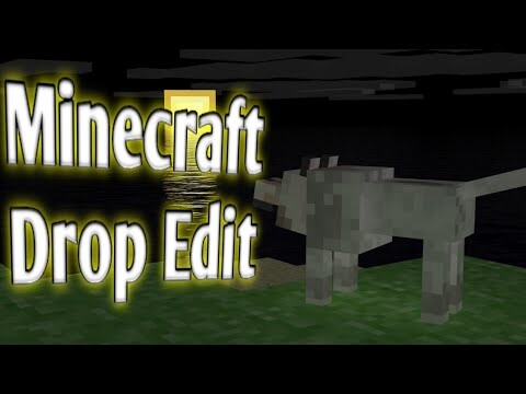 Minecraft Drop Edit