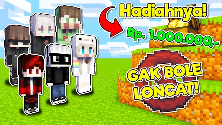 event manjat di Minecraft TAPI kalau LONCAT bisa MATI! Hadiahnya SATU JUTA Rupiah!