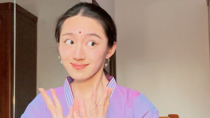 【Moxini Dance】A Flower Tree Swaying in the Wind, a Hymn to the Lotus-Eyed Deity