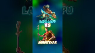 Lapu lapu versus minsithar ✍️🙌 # #contentcreatormlbb #wiamungtzy #lapulapu #explaner