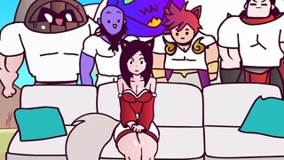 [LOL Animation] Ahri is sweating all over!