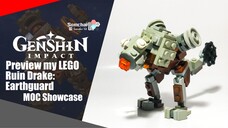 Preview my LEGO Ruin Drake: Earthguard from Genshin Impact | Somchai Ud