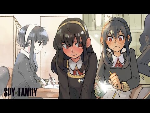 Yor Forger the Innocent School Girl! (SPYxFamily Season 2: Eden Academy AU Comic Dub Movie)